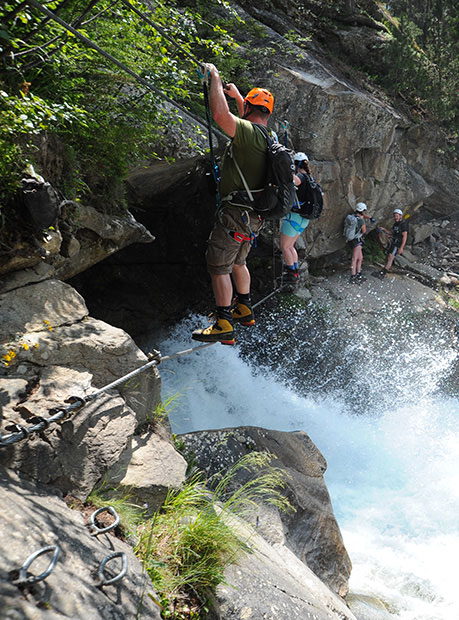 Klettersteig Stuibenfall